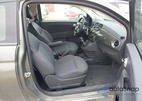 2015 Fiat 500 Pop z USA, uszkodzony, nr VIN 3C3CFFAR4FT722079